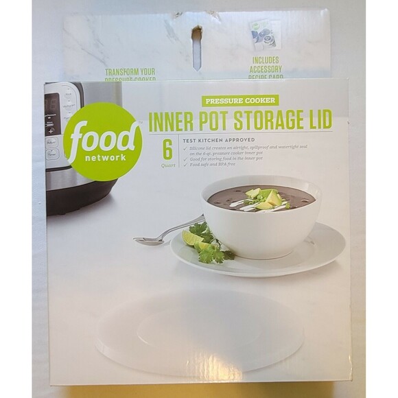 Food Network Other - Food Network Inner Pot Storage Silicone Lid 6 Qt. Pressure Cooker  B1